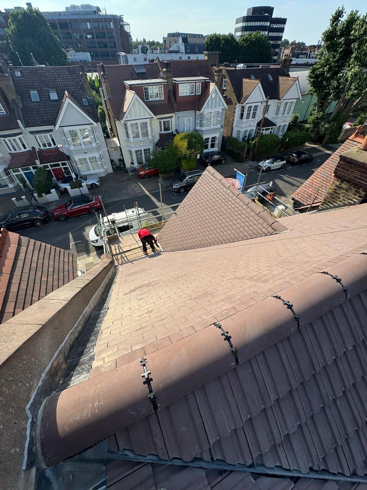 Recent roof repairs project by True Guard, serving Southall